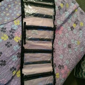 Travel roll up beauty bag